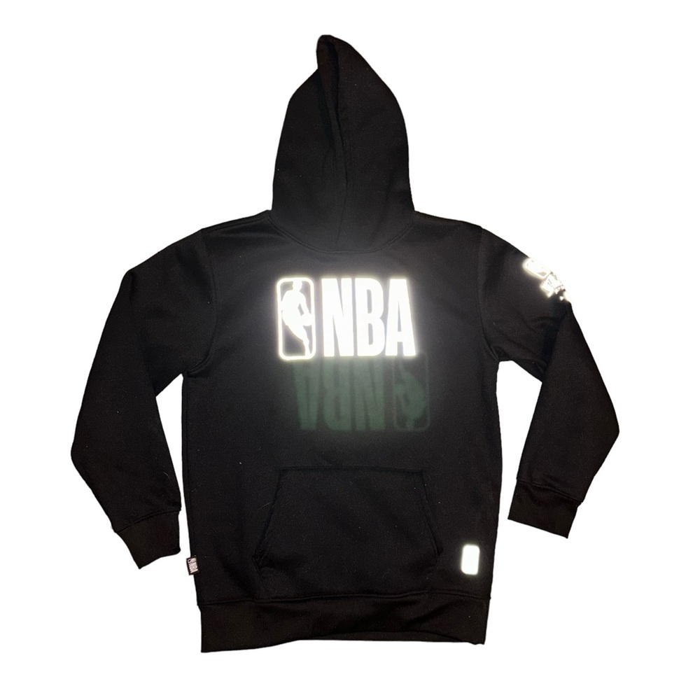NBA Black Hoodie Boys Size XL